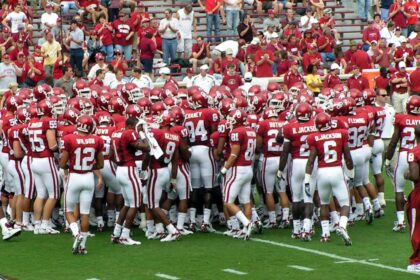 alabama football, oklahoma football