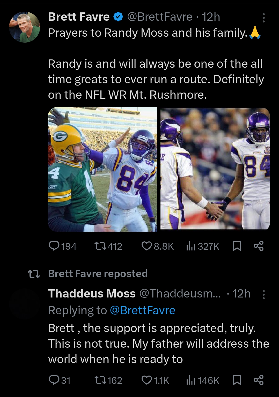 randy moss liver cancer diagnosis