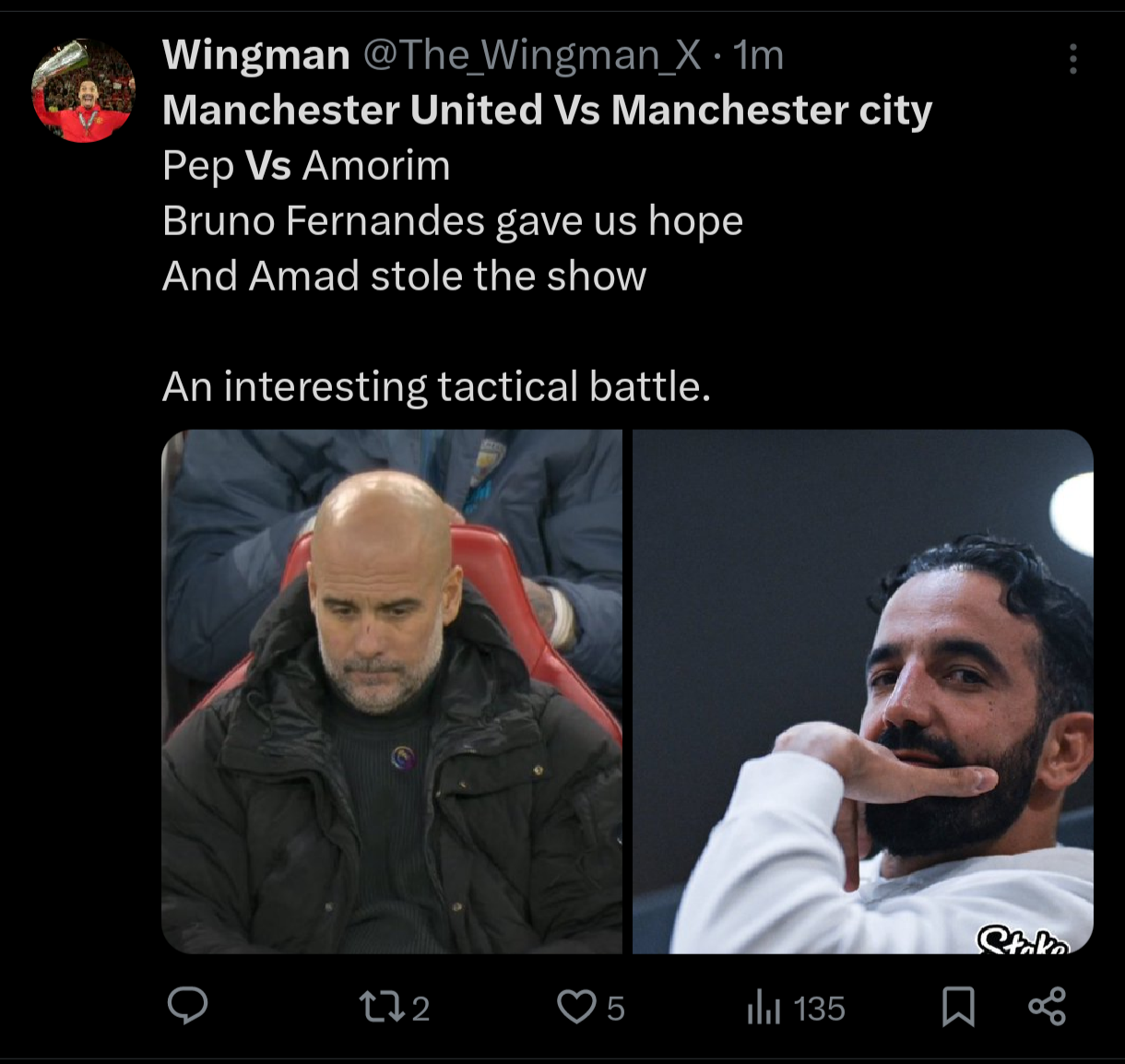 Manchester City vs Manchester United 