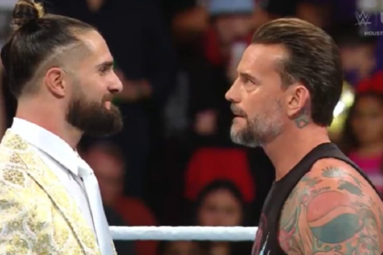 CM Punk and Seth Rollins